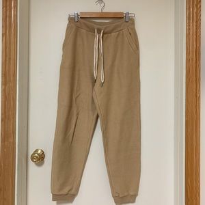Aerie New Love Corded Joggers in Basketweave-NWT